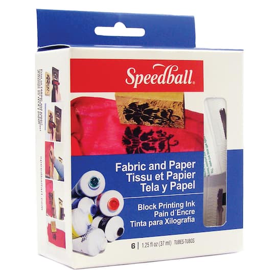 Speedball&#xAE; Block Printing Kit for Fabric &#x26; Paper